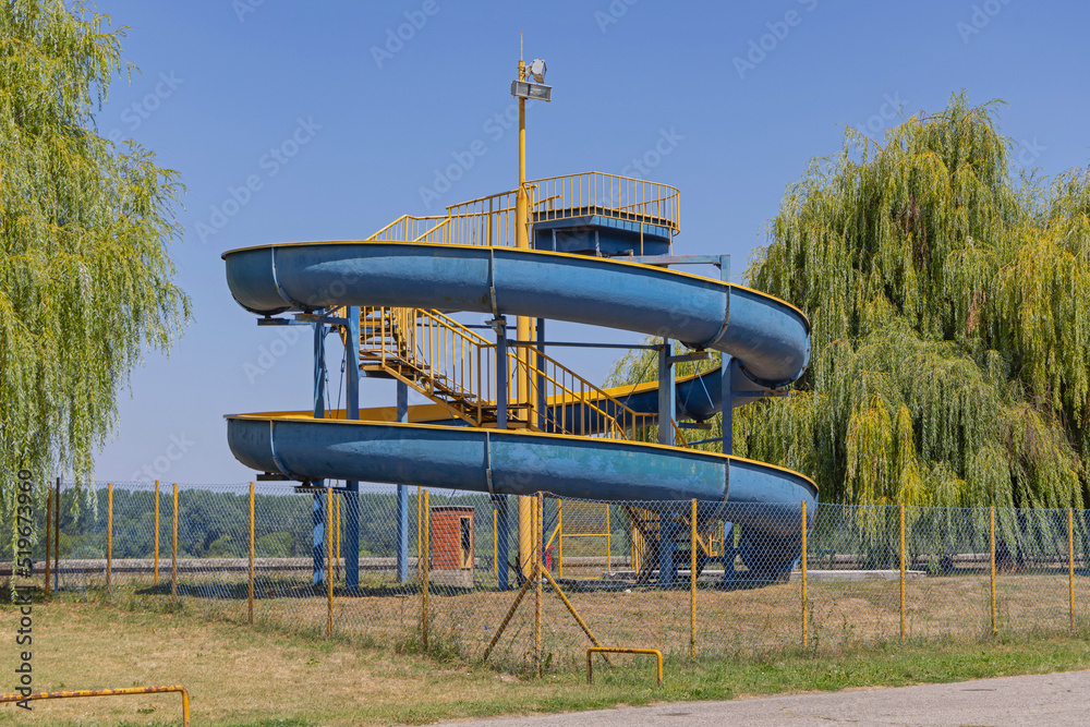 Spiral Water Toboggan