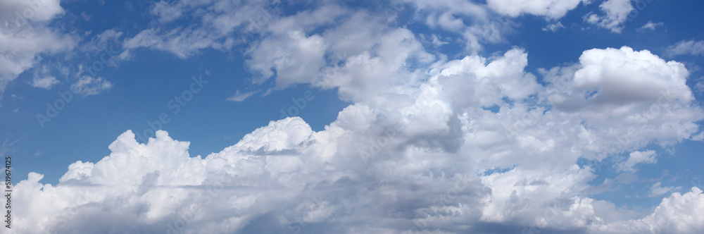 Blue sky with clouds
Panoramic view of sky and clouds Blue sky with clouds
Panoramic view of sky and clouds