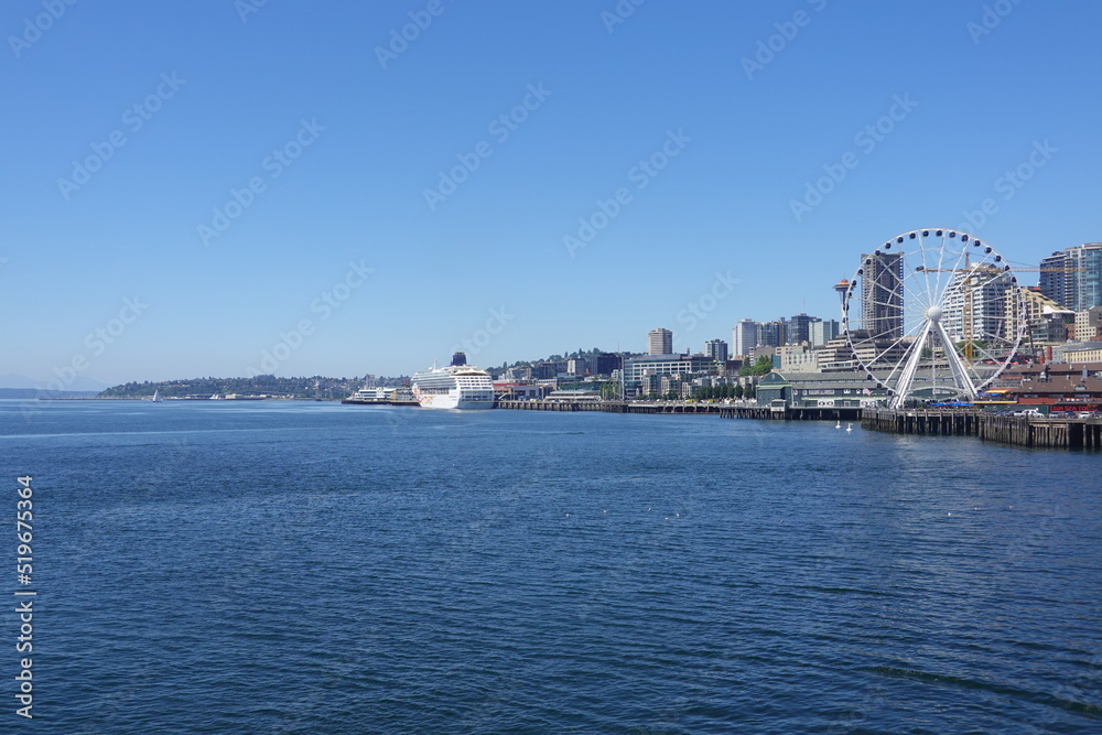 Seattle-Bainbridge Ferry - Seattle, Washington