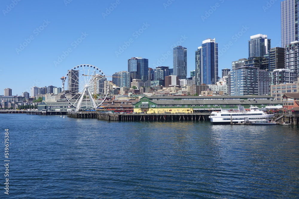 Seattle-Bainbridge Ferry - Seattle, Washington