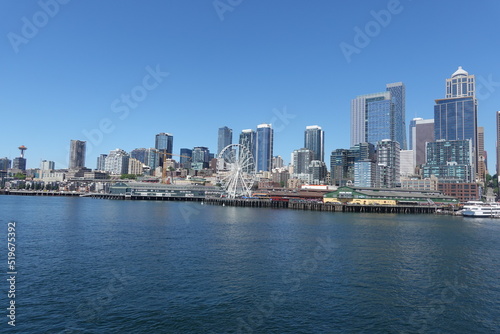 Seattle-Bainbridge Ferry - Seattle, Washington © Karen