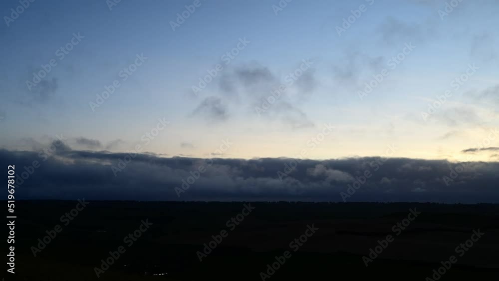 fog over farm in australia timelapse fog over farm in australia timelapse