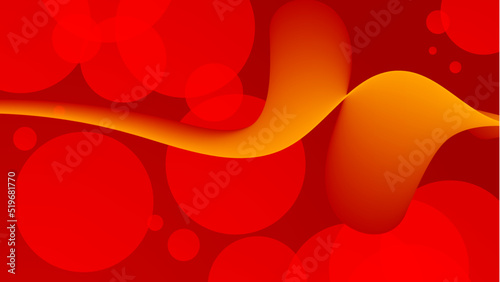 Abstract red and orange yellow design with futuristic concept background