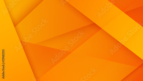 Abstract minimal orange and yellow background with geometric creative and minimal gradient concepts, for posters, banners, landing page concept image. © Badr Warrior