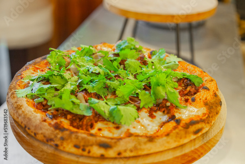 Pizza de pastor, alta cocina internacional Italiana y Mexicana