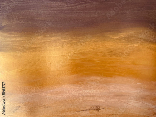 Acrylic brown orange beige colors background