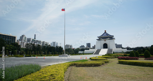Chiang Kai shek Memorial Hall in Taiwan
