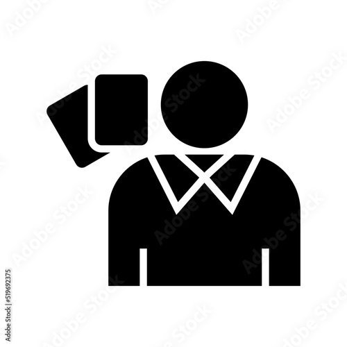 arbitrator icon or logo isolated sign symbol vector illustration - high quality black style vector icons
