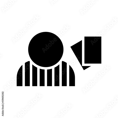 arbitrator icon or logo isolated sign symbol vector illustration - high quality black style vector icons
