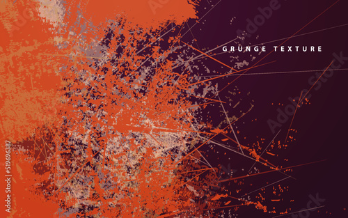 Abstract grunge texture orange purple color background