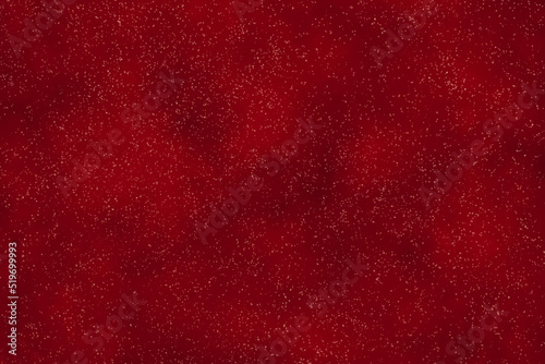 Red galaxy background. Photo can be used for Christmas, New Year, Valentine and all celebration background concepts. 