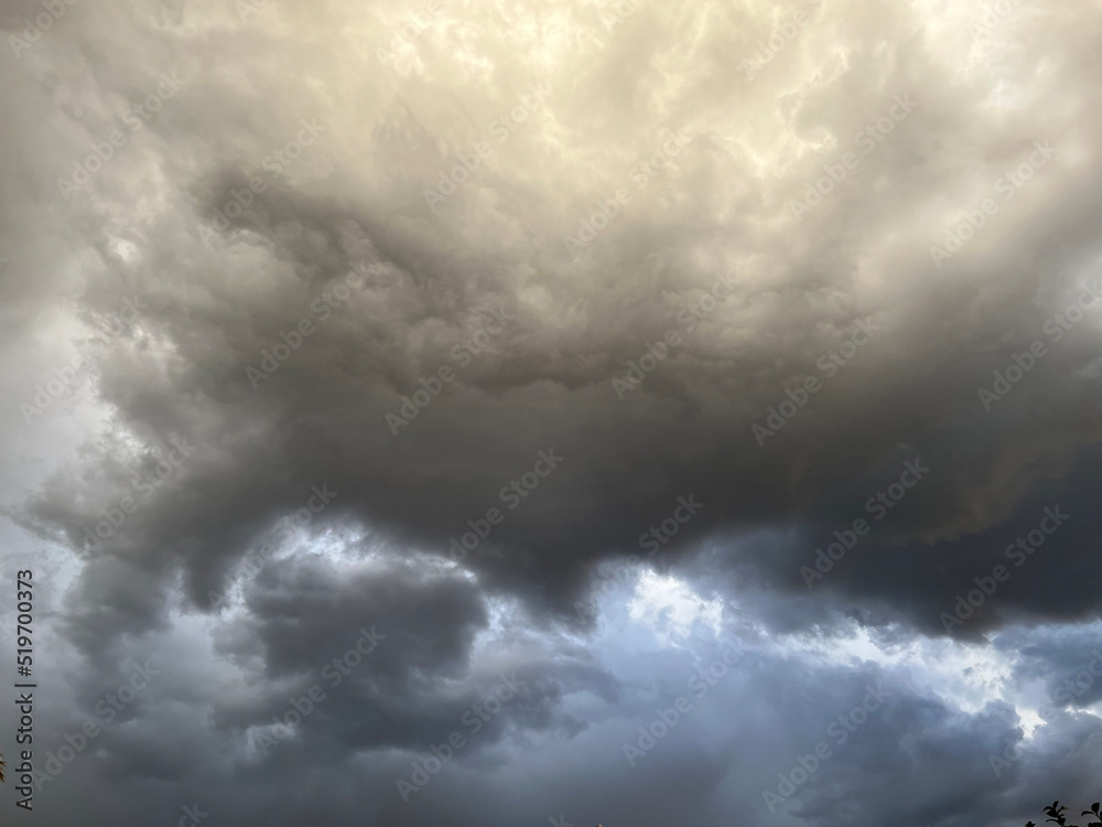 Obraz premium storm clouds timelapse