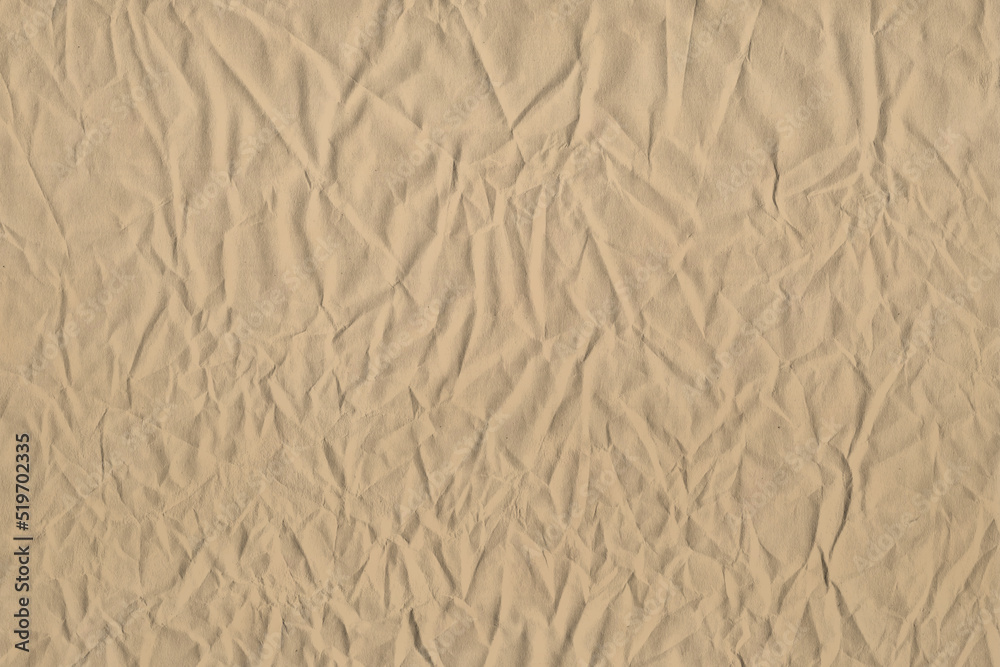 brown paper texture of crumpled craft paper, abstract background brown paper texture of crumpled craft paper, abstract background