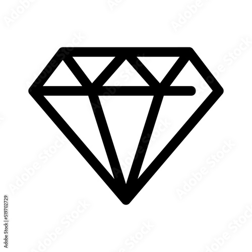 jewel icon or logo isolated sign symbol vector illustration - high quality black style vector icons
