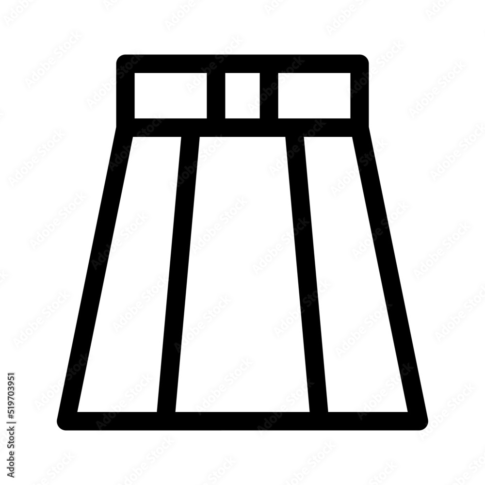 skirt icon or logo isolated sign symbol vector illustration - high quality black style vector icons
skirt icon or logo isolated sign symbol vector illustration - high quality black style vector icons