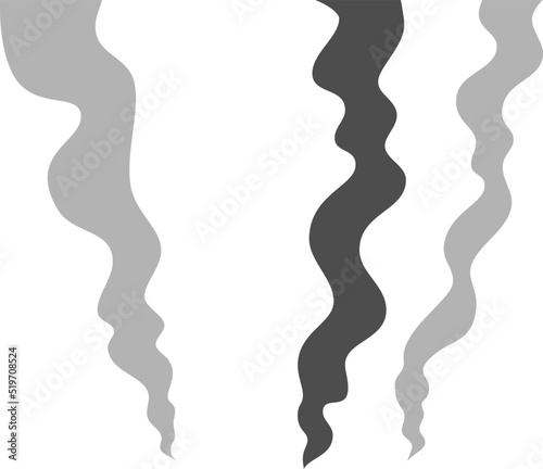 Smoke generated by fire
