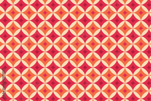 Geometric seamless pattern