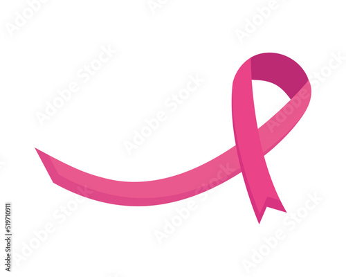 breast cancer ribbon emblem