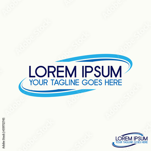 Simple but unique two cut ellipse on top down image graphic icon logo design abstract concept vector stock. Can be used as symbol related to shape or template