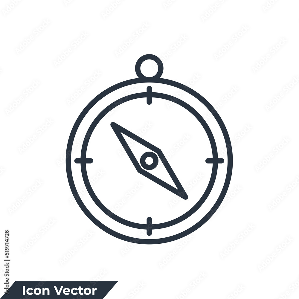 compass icon logo vector illustration. Navigation symbol template for graphic and web design collection compass icon logo vector illustration. Navigation symbol template for graphic and web design collection