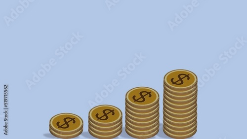 coin animation video