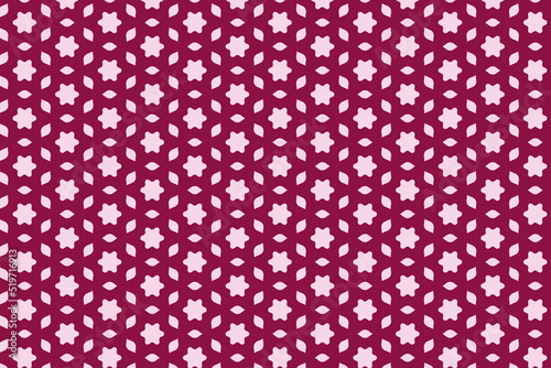 Geometric seamless pattern
