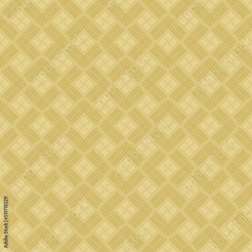 sandy yellow repetitive background. striped squares. ethnic geometric ornament. vector seamless pattern. fabric swatch. wrapping paper. continuous print. design template for decor, apparel, textile