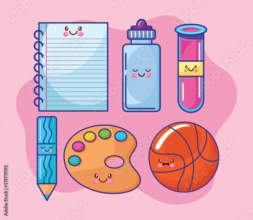 school supplies kawaii