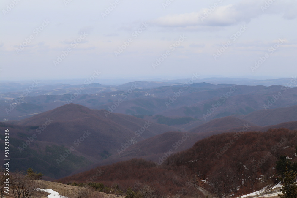 view on bulgaria mountains, Europe