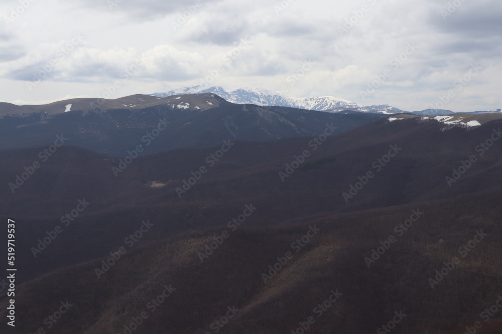 view on bulgaria mountains, Europe