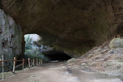 view on Devetashka Cave, incredible Bulgaria