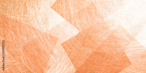 オレンジ色の和紙 テクスチュア 抽象的背景 