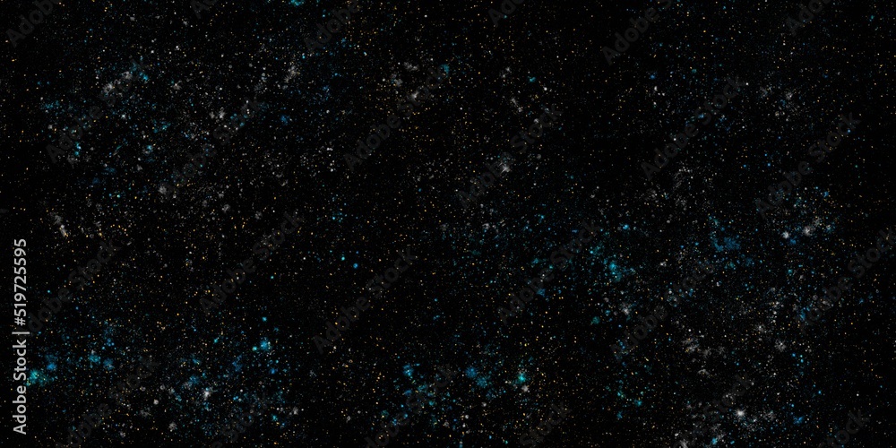 Panorama milky way galaxy with stars and space dust in the universe. High definition star field background . Starry outer space background texture .