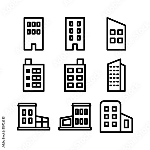 building icon or logo isolated sign symbol vector illustration - high quality black style vector icons 