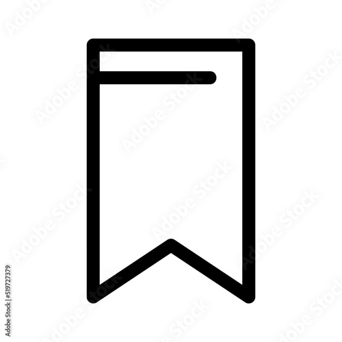bookmark icon or logo isolated sign symbol vector illustration - high quality black style vector icons 