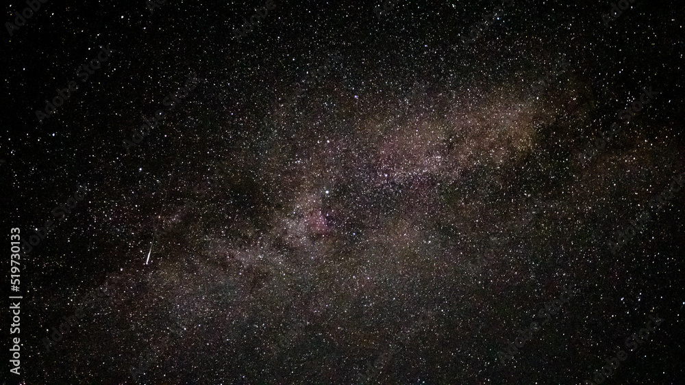 Obraz premium beautiful milky way galaxy