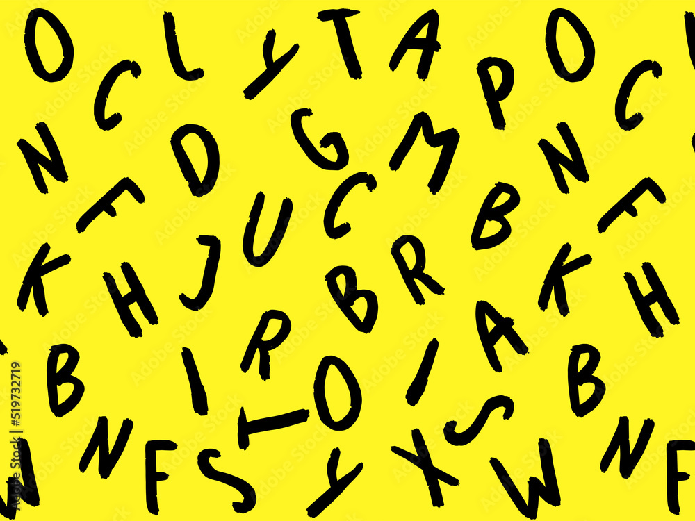 template with the image of keyboard symbols. set of letters. Surface template. purple yellow background. Horizontal image. template with the image of keyboard symbols. set of letters. Surface template. purple yellow background. Horizontal image.