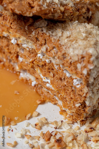 Wallpaper Mural Wafer cake with condensed milk Torontodigital.ca