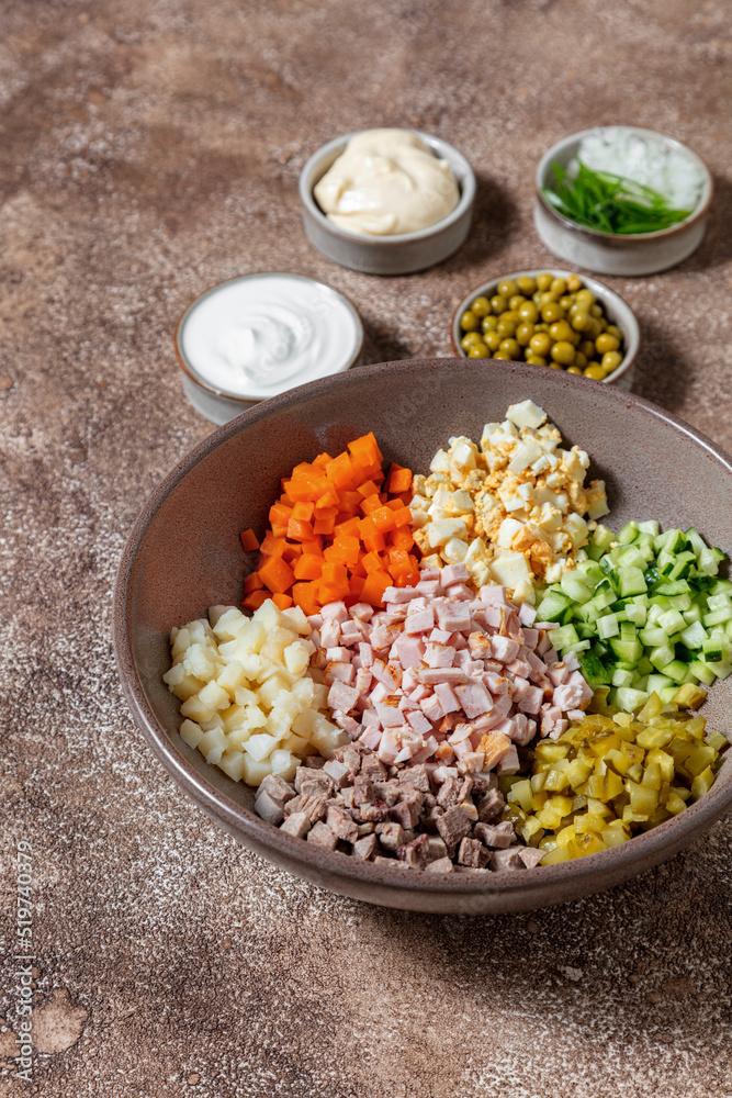 Salad Olivier Salad Olivier