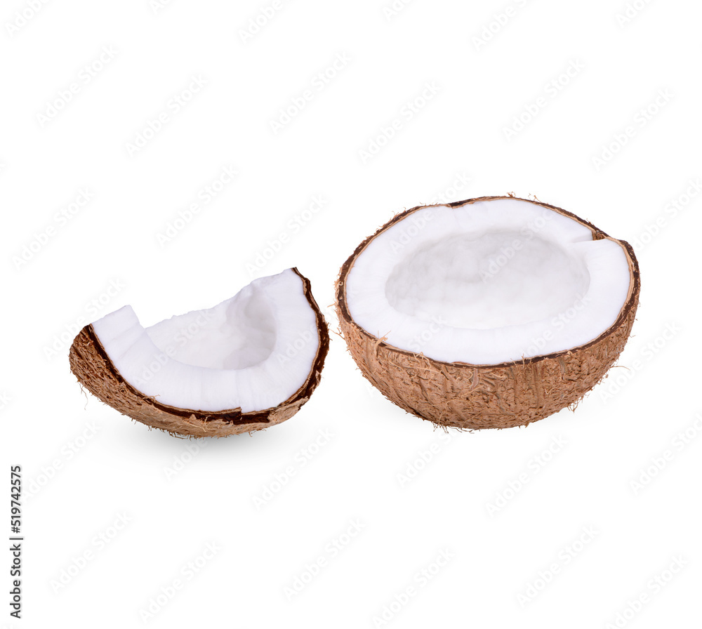 coconut Isolated on white background coconut Isolated on white background