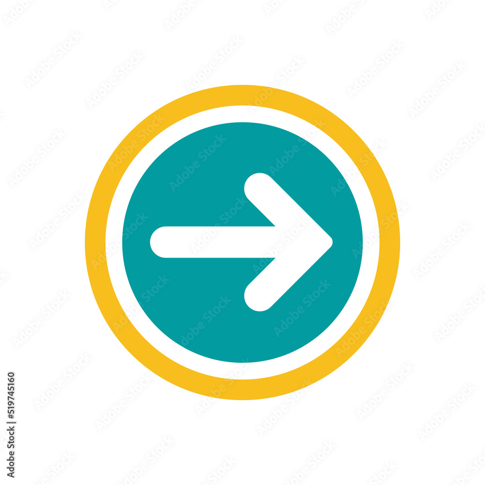 white right thin arrow in blue circle icon. Isolated on white. Continue icon. white right thin arrow in blue circle icon. Isolated on white. Continue icon.