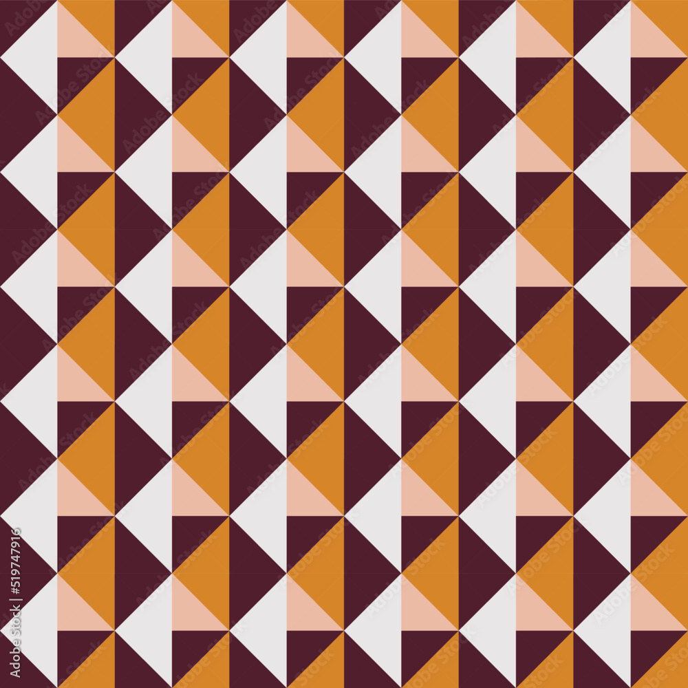 Retro style geometric pattern with seamless texture Retro style geometric pattern with seamless texture