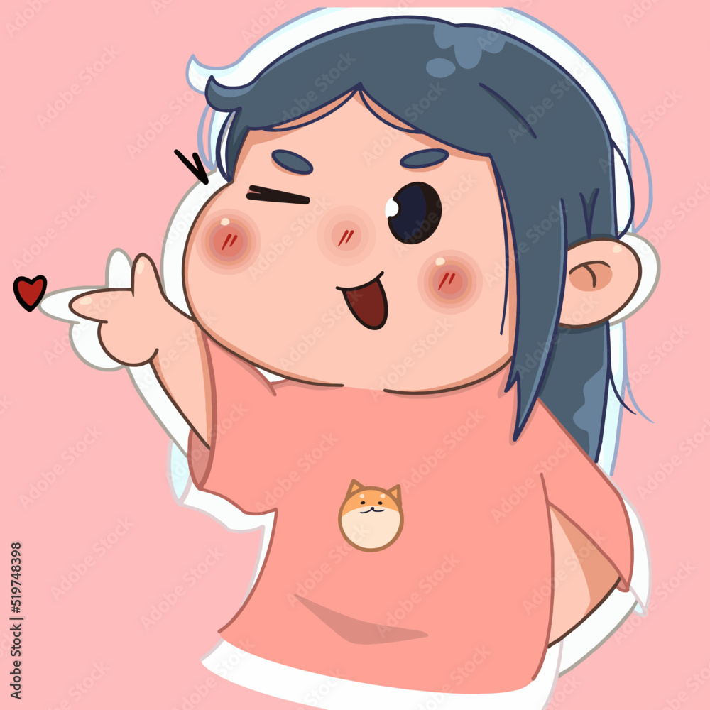 unny beautiful girl quarrels and happygirl anime illustration unny beautiful girl quarrels and happygirl anime illustration