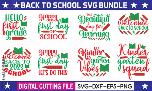 Back To School Svg Bundle