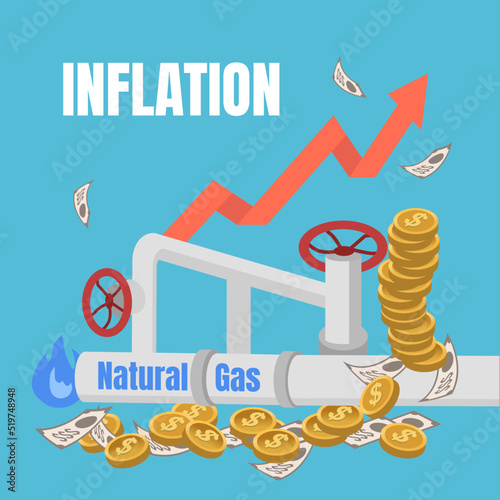 Inflation, natural gas prices are surging. Rising cost of living. A period of high inflation.