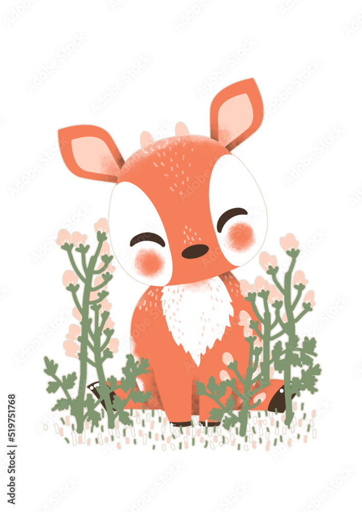 Animaux Mignons - le Faon
