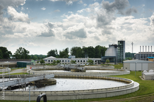  Sewage water plant photo