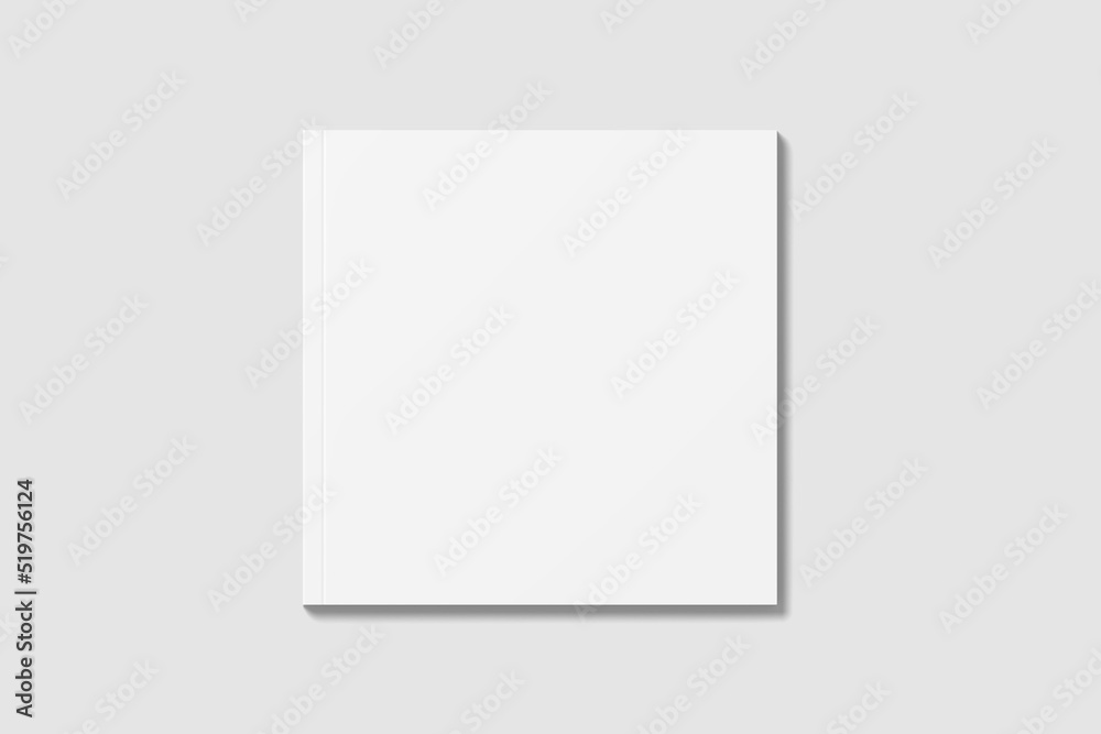 Square Magazine Mockup Cover Square Magazine Mockup Cover