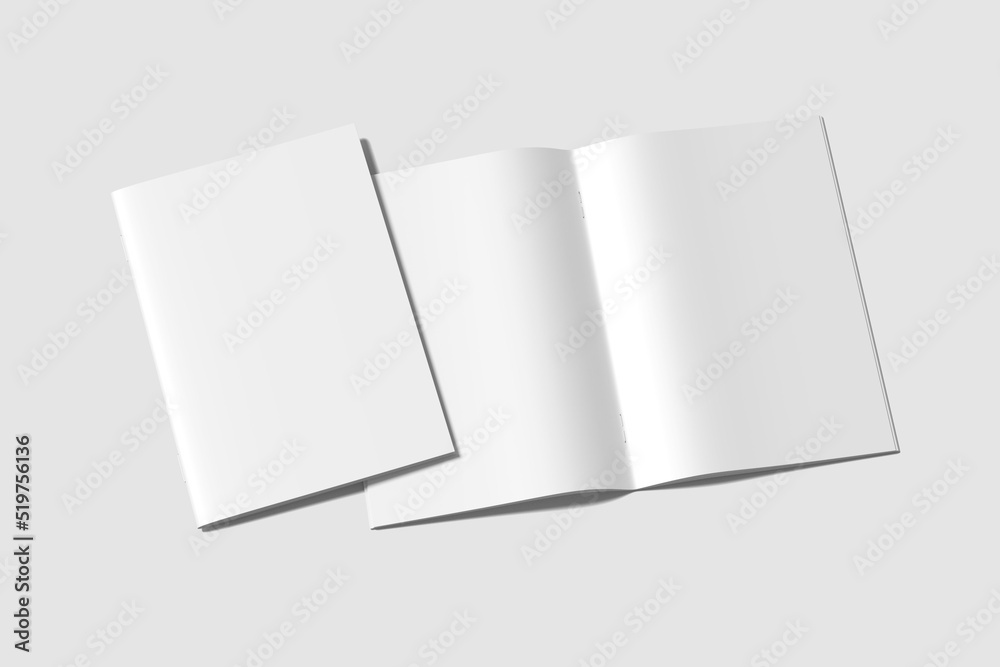 Brochure magazine mockup Brochure magazine mockup
