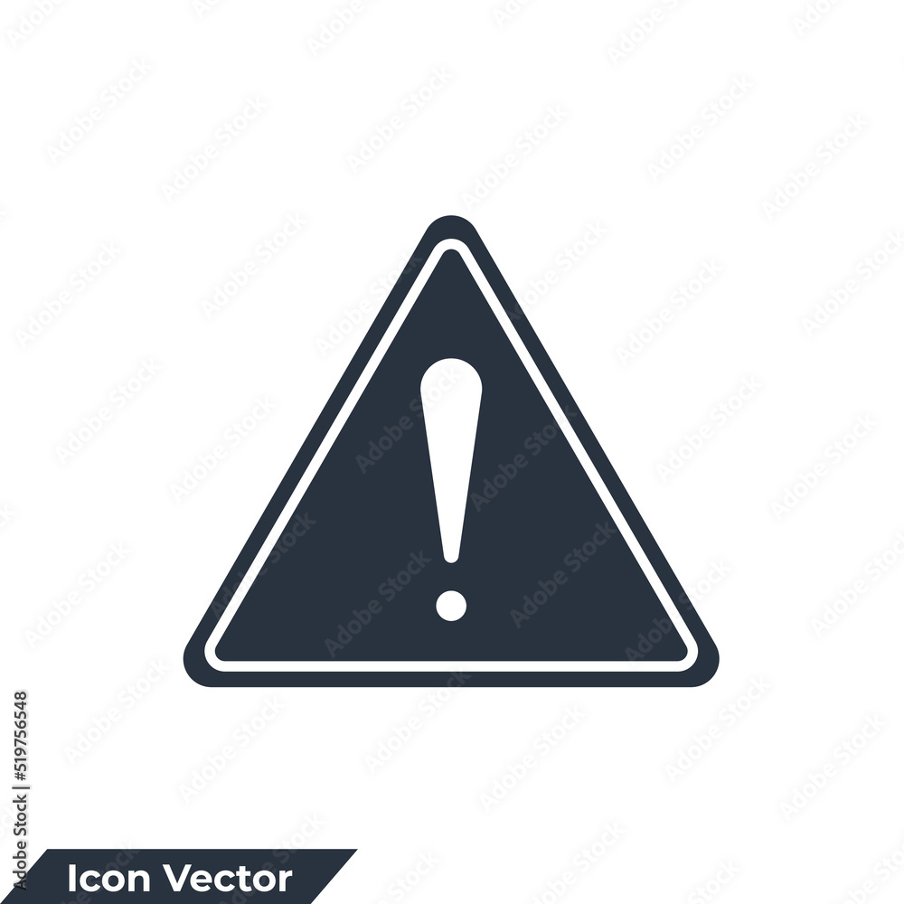 warning icon logo vector illustration. Danger warning symbol template for graphic and web design collection warning icon logo vector illustration. Danger warning symbol template for graphic and web design collection
